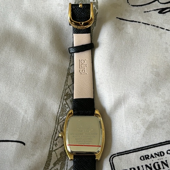 Burgi Leather Band Watch - Picture 9 of 16